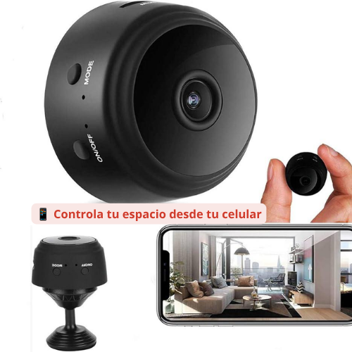 MINI CÁMARA IP ESPÍA — Seguridad donde la necesites
